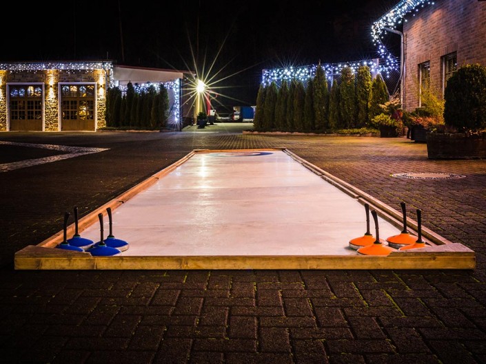 Alte Kaserne Weihnachtsevent Eisstockbahn